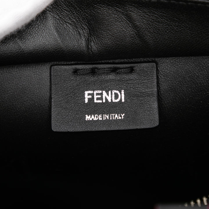 Fendi Mini Cuir de veau 3Jours Sac cartable Noir