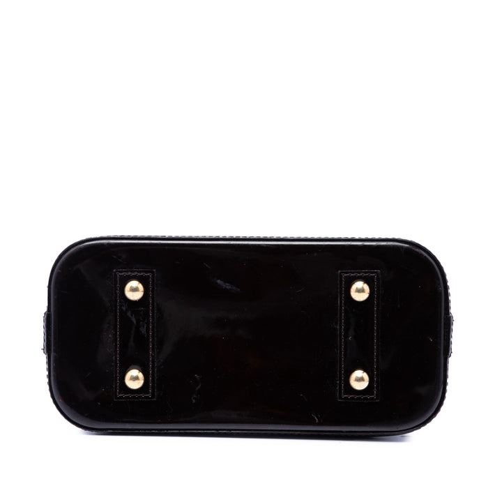 Alma BB Cuir verni Monogram Violet