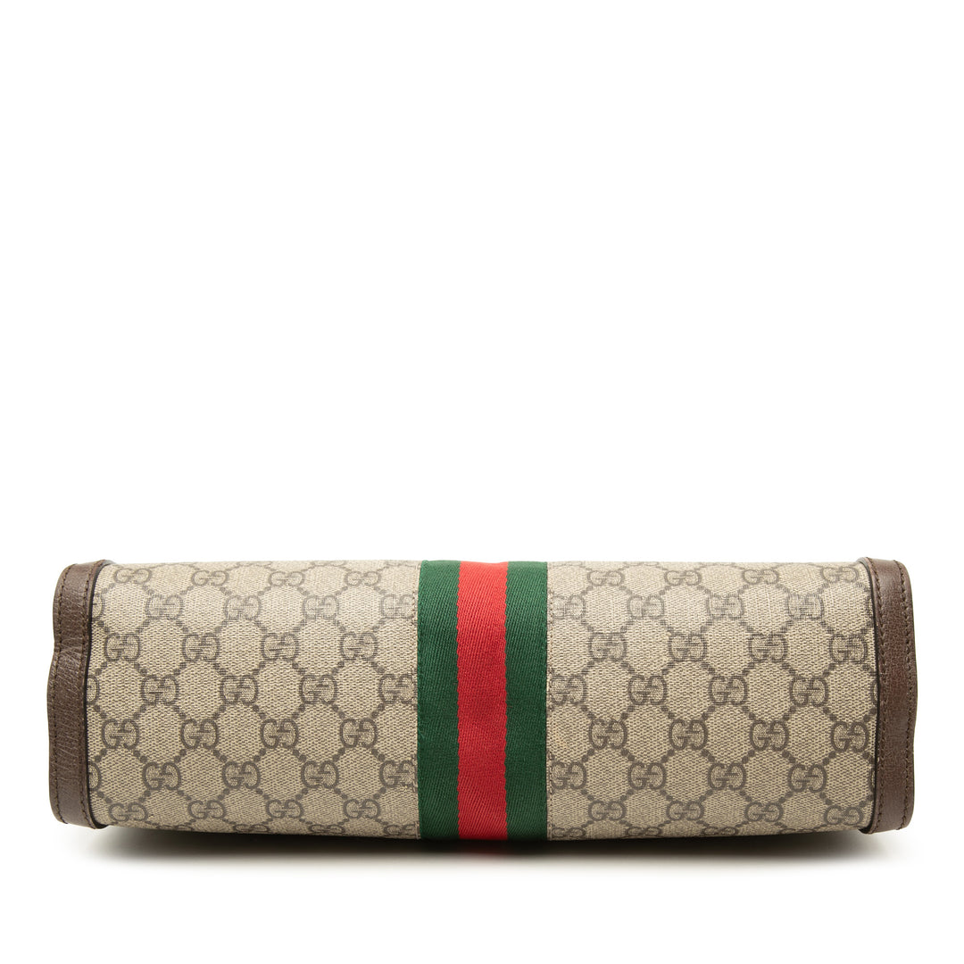Gucci Medium GG Supreme Web Ophidia Chain Sac bandoulière