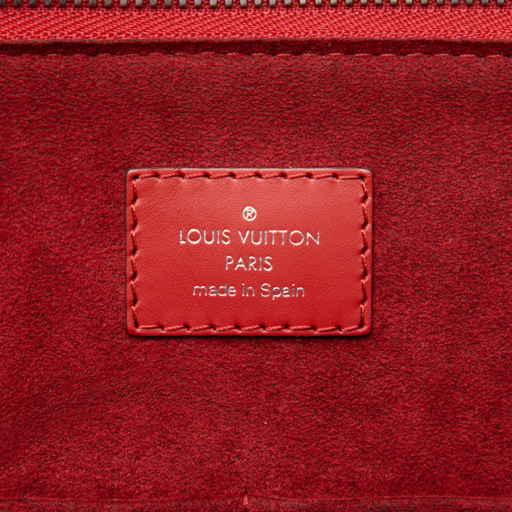 Louis Vuitton Porte Documents Jour Épi Rouge
