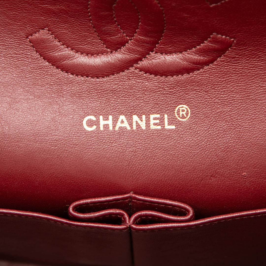 Chanel Classic Double rabat Moyen Cuir d'agneau Noir – vue 5 – GABY PARIS