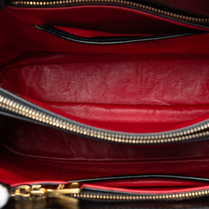 Vernice sac à Saffiano Noir