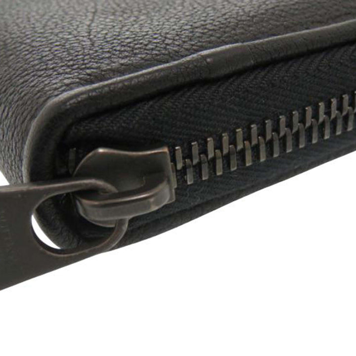 Bottega Veneta Grained Cuir Zip Around Organizer Portefeuille long
