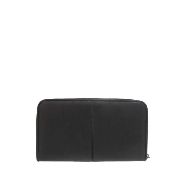 Bottega Veneta Grained Cuir Zip Around Organizer Portefeuille long
