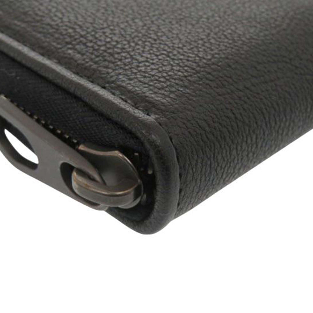 Bottega Veneta Grained Cuir Zip Around Organizer Portefeuille long