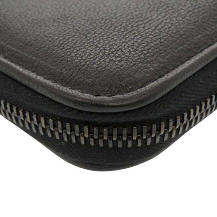 Bottega Veneta Grained Cuir Zip Around Organizer Portefeuille long