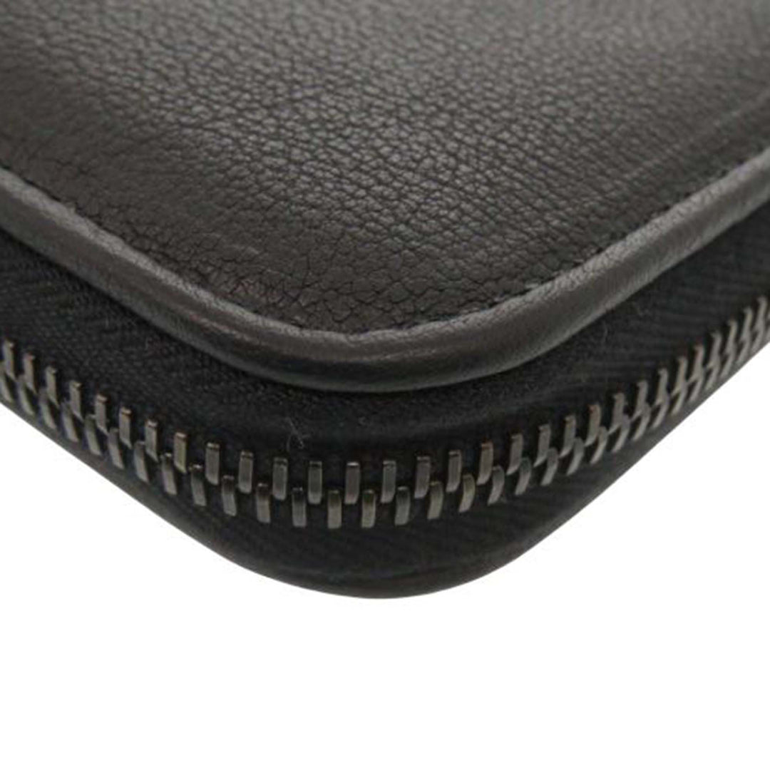 Bottega Veneta Grained Cuir Zip Around Organizer Portefeuille long