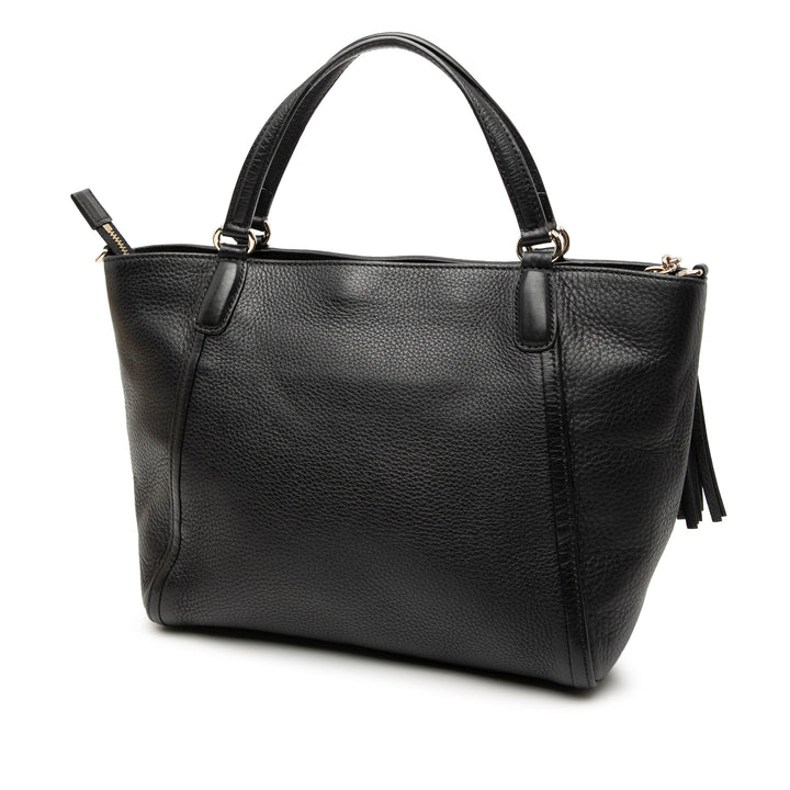 Gucci Small Pebbled Cuir Soho Cellarius Sac