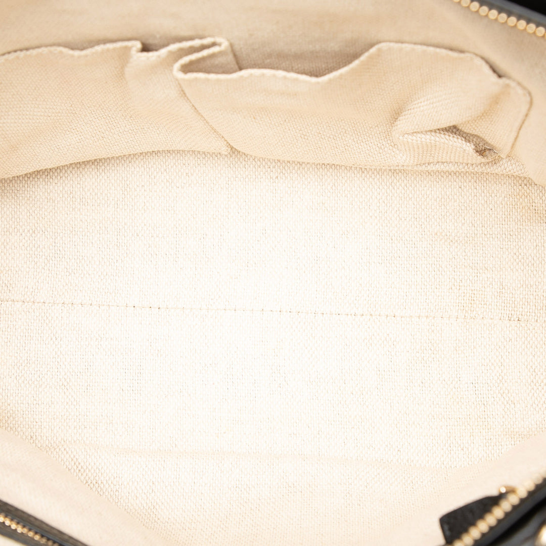 Gucci Small Pebbled Cuir Soho Cellarius Sac