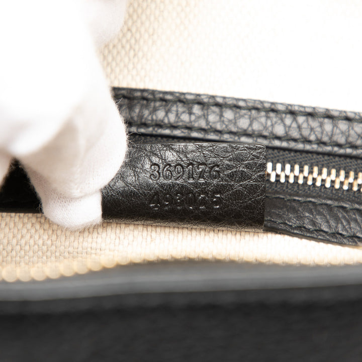 Gucci Small Pebbled Cuir Soho Cellarius Sac