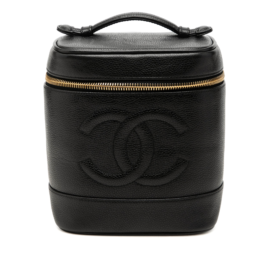 CC Vanity Cuir caviar Noir