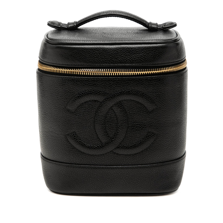 CC Vanity Cuir caviar Noir