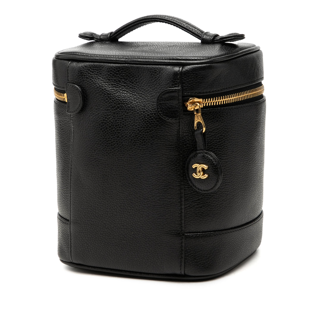 CC Vanity Cuir caviar Noir