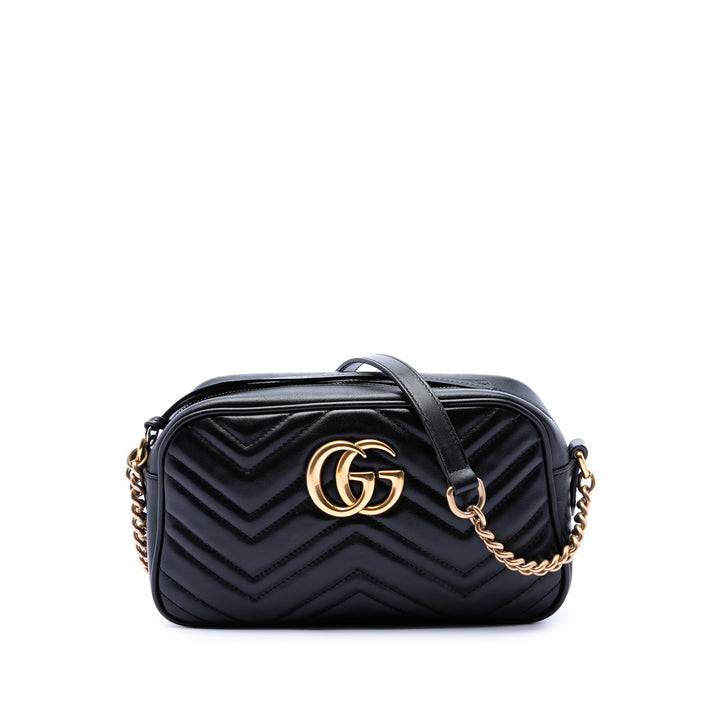 Gucci GG Marmont Matelasse Sac Petit Cuir de veau