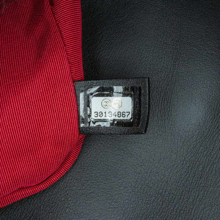 Chanel Medium Shearling 19 Flap Noir