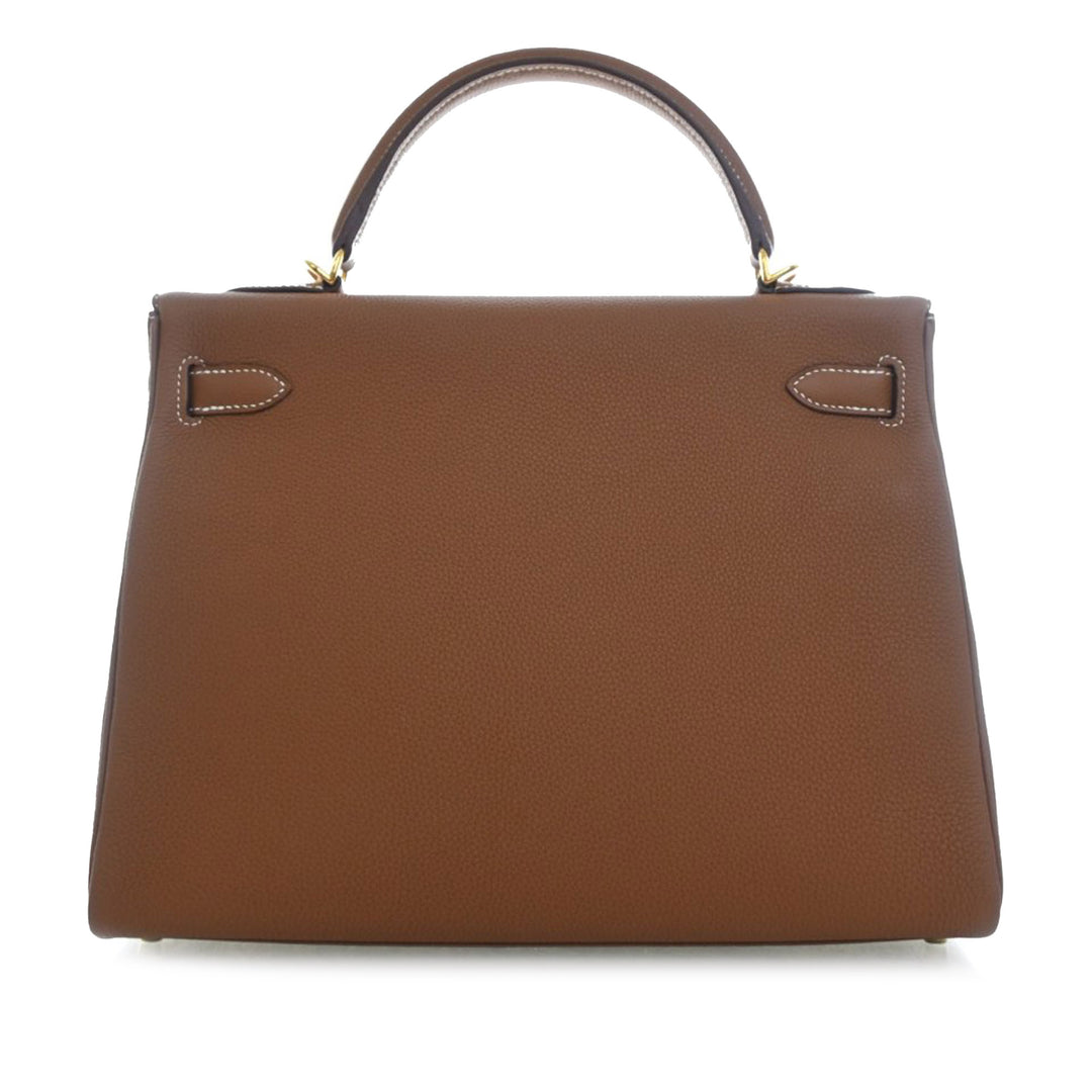 Hermès Togo Kelly II Retourne 32