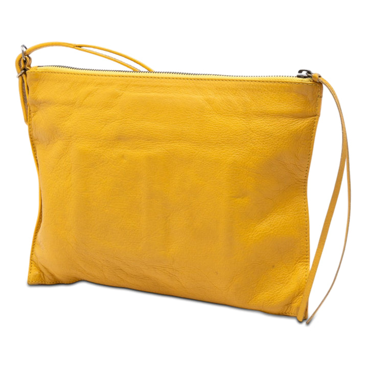 Balenciaga Cuir Papier Wristlet Pochette