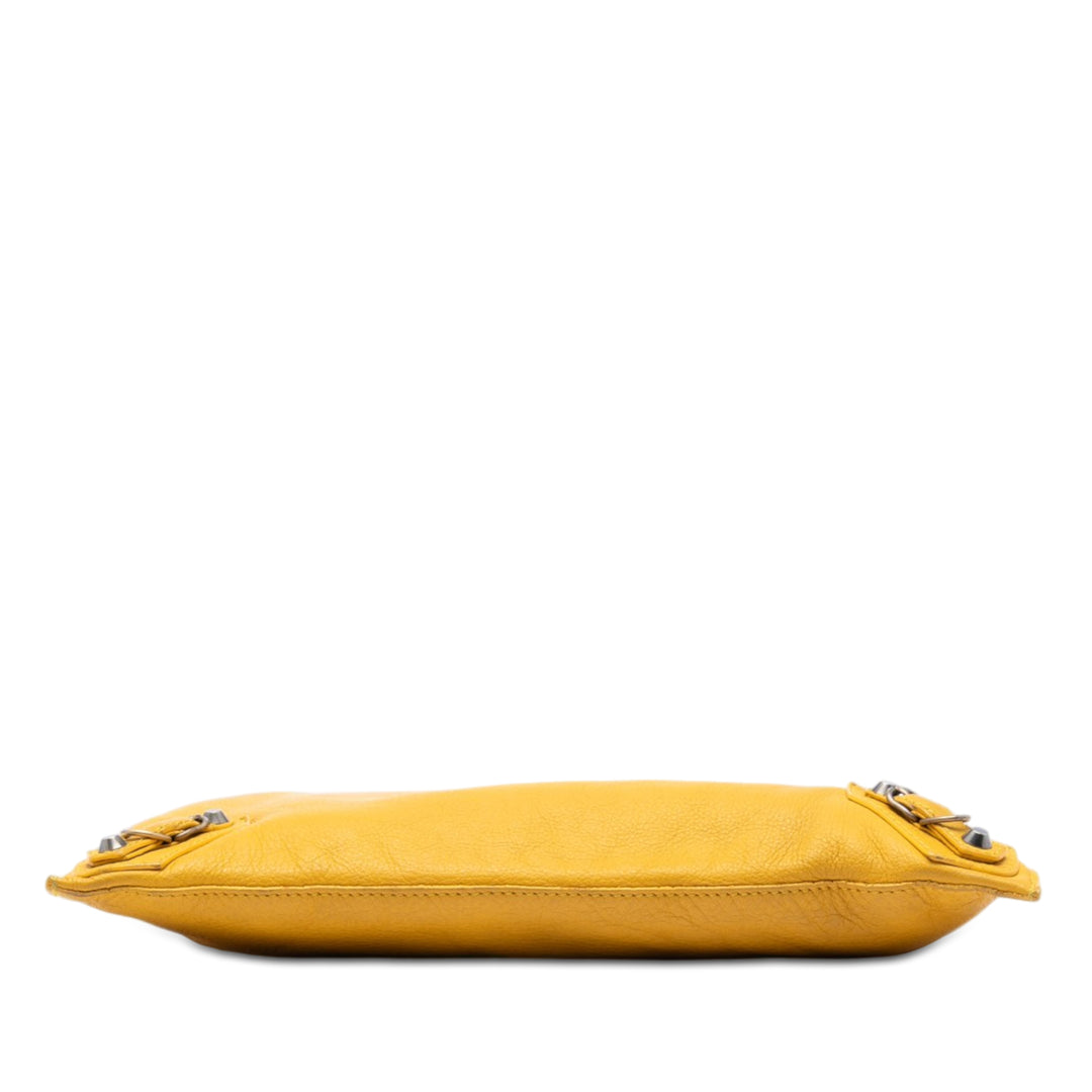 Balenciaga Cuir Papier Wristlet Pochette