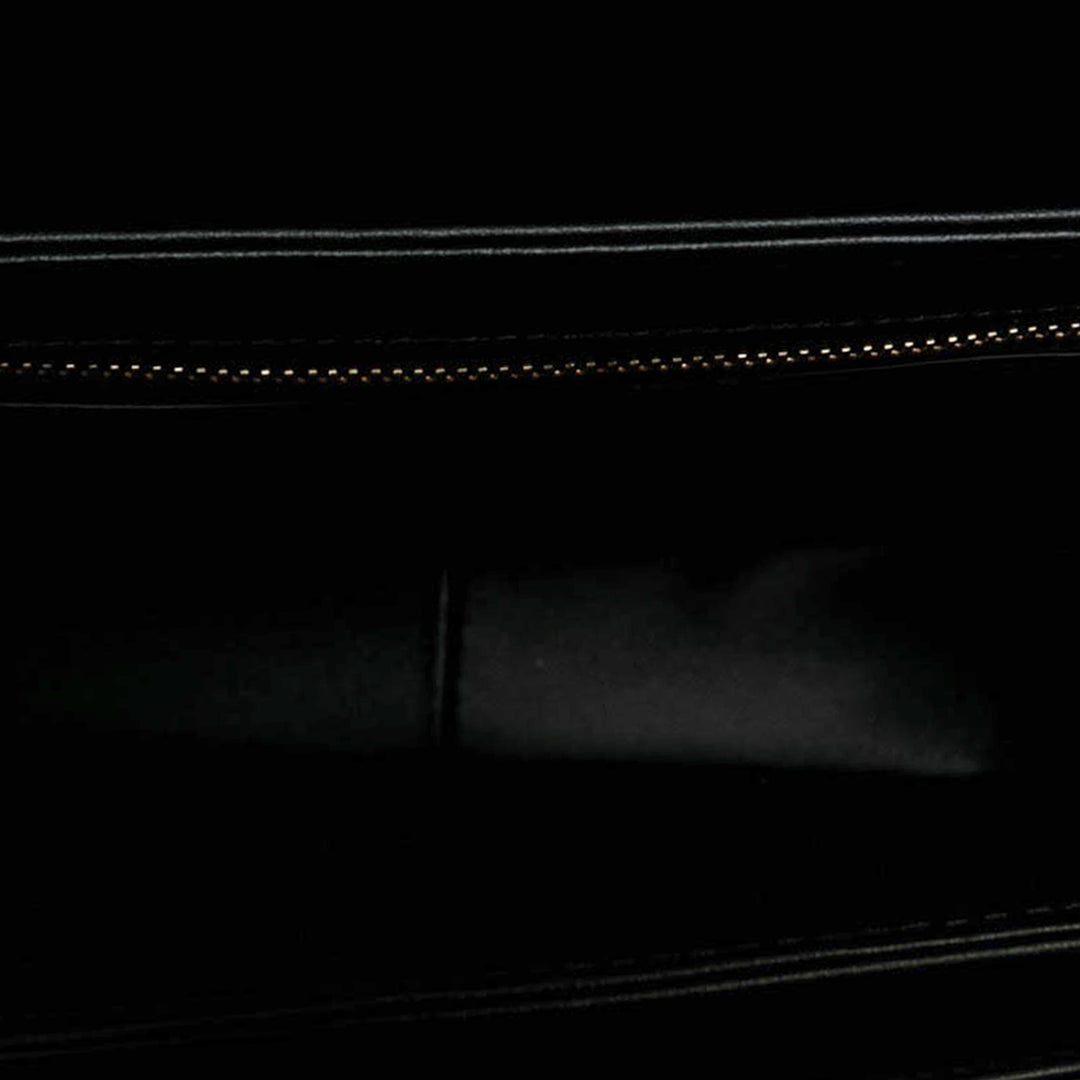 Celine brillant Triomphe Sac Teen Cuir de veau Noir – vue 4 – GABY PARIS