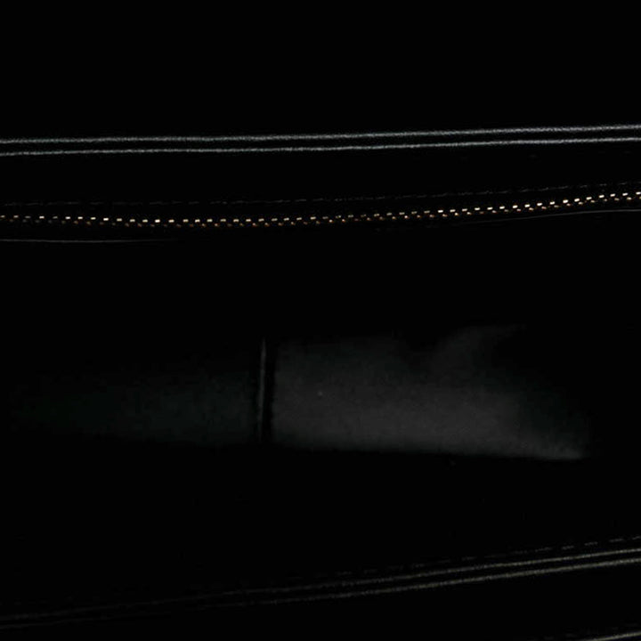 Celine brillant Triomphe Sac Teen Cuir de veau Noir – vue 4 – GABY PARIS