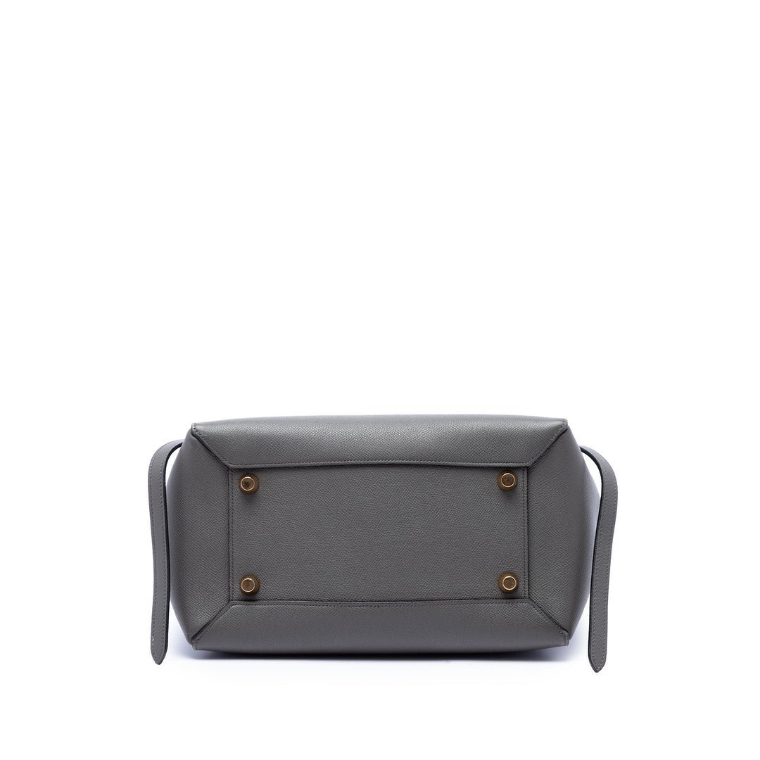 Celine grainé Sac ceinture Mini Cuir de veau grainé