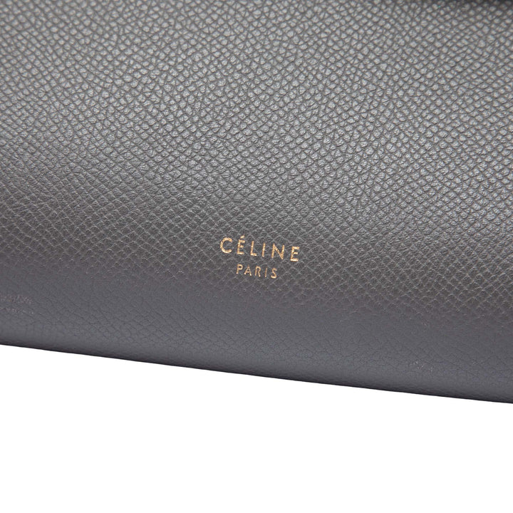 Celine grainé Sac ceinture Mini Cuir de veau grainé
