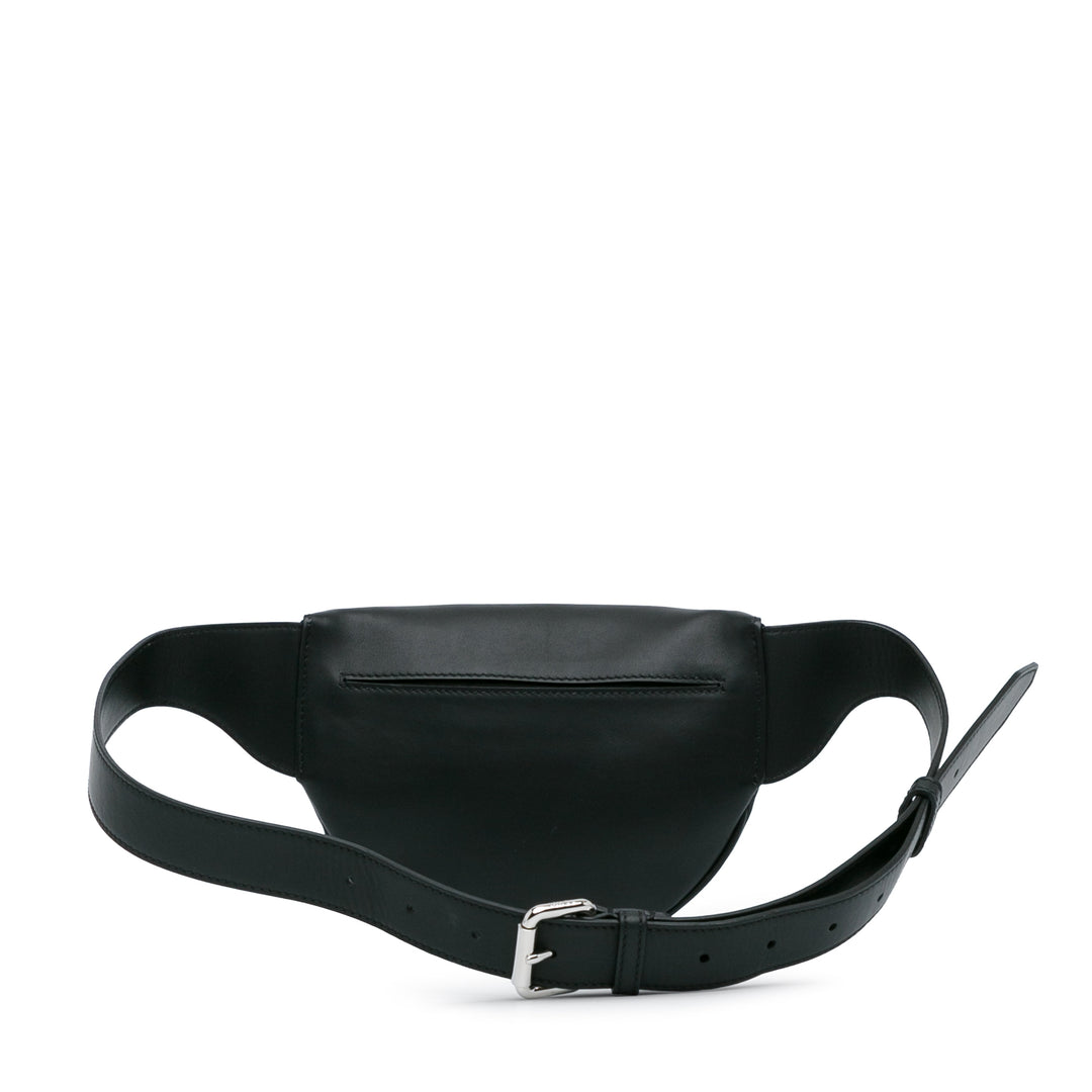 Fendi Logo Belt Bag Black - Gaby Paris