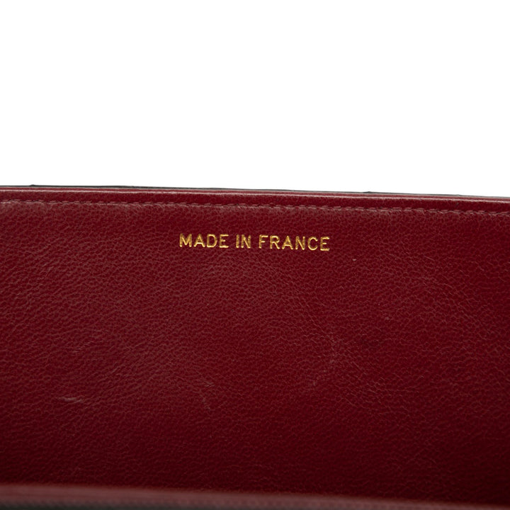 Chanel Medium CC Matelassé Cuir d’agneau Simple rabat