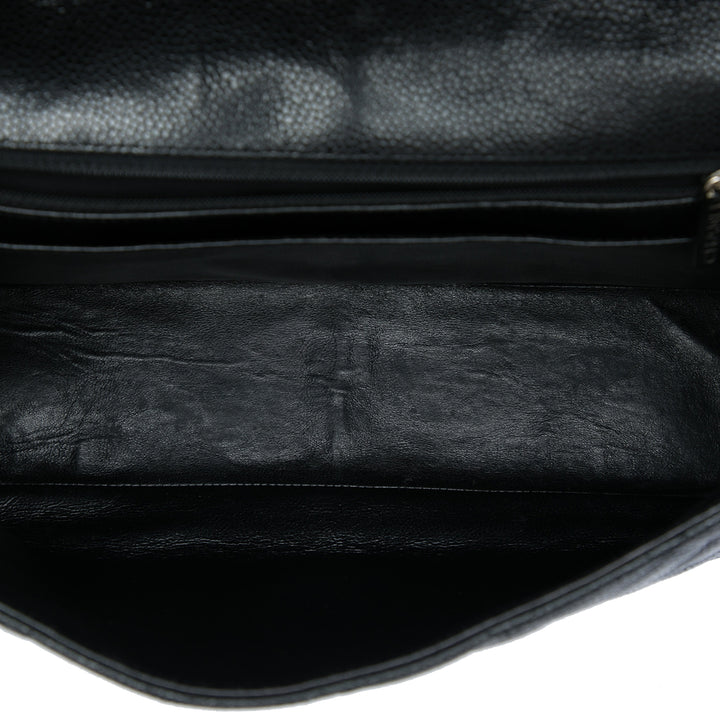 Chanel Jumbo Classic Caviar Simple rabat