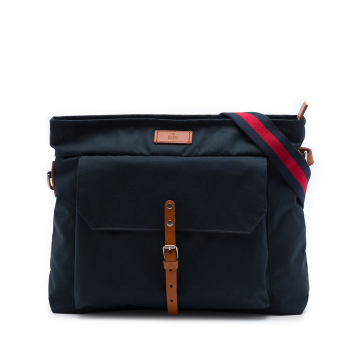 Gucci Nylon Web Sac porté croisé