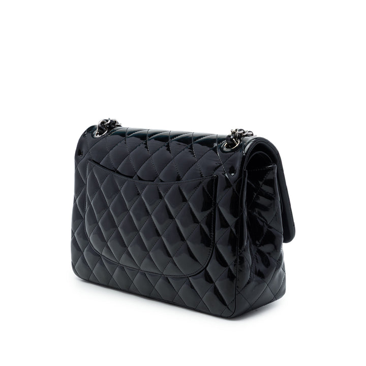 Chanel Classic Double rabat Jumbo Noir – vue 2 – GABY PARIS