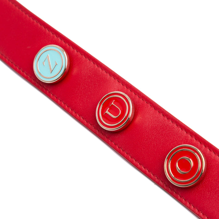 Small Lambskin Cannage My ABCDior Lady Dior Red - Gaby Paris