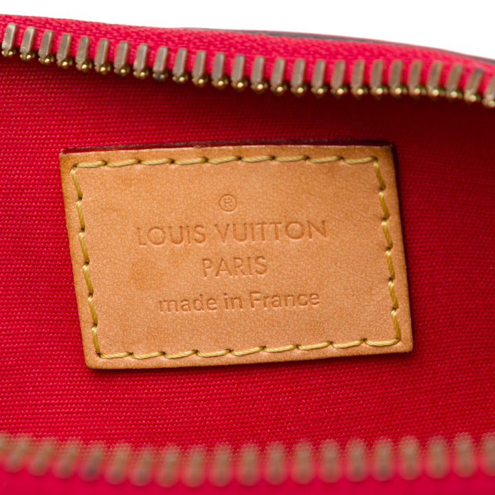 Louis Vuitton Alma BB Cuir verni Monogram Rouge – vue 5 – GABY PARIS