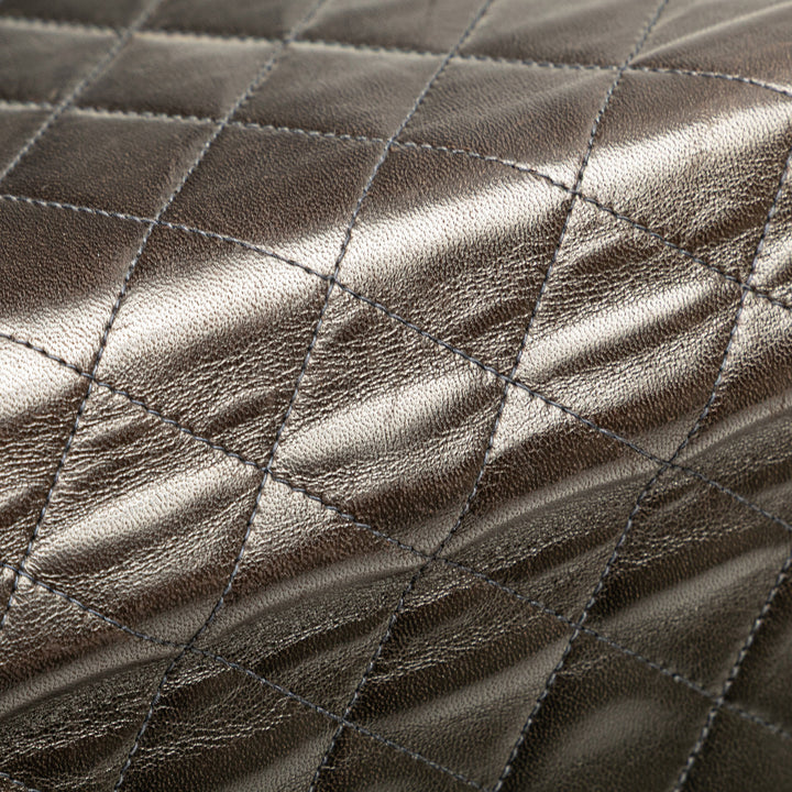 CC Quilted Lambskin Full Single Flap Black - Gaby Paris