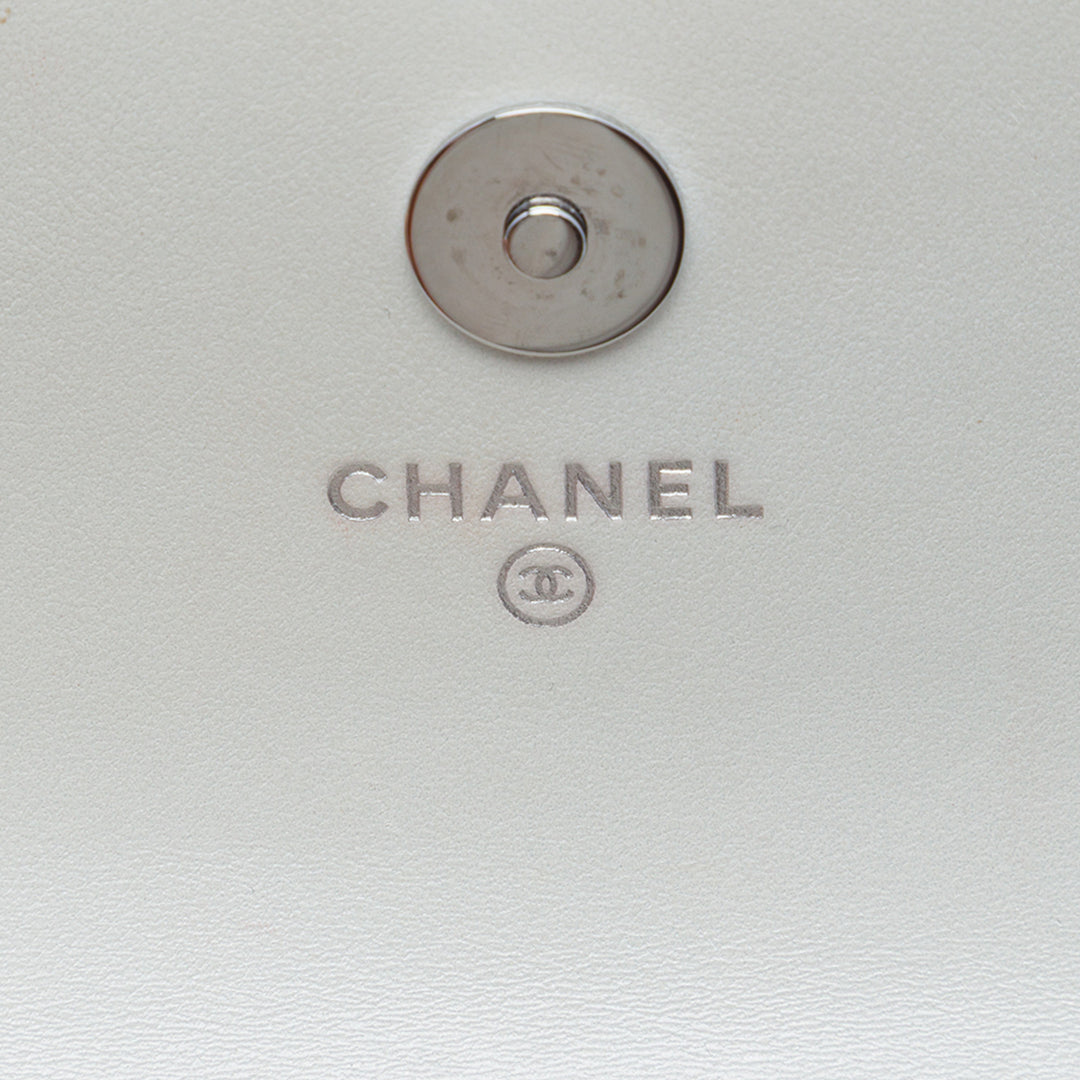 Chanel CC Matelassé Cuir d'agneau Maxi Perle Chain Strap
