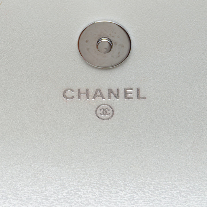 Chanel CC Matelassé Cuir d'agneau Maxi Perle Chain Strap