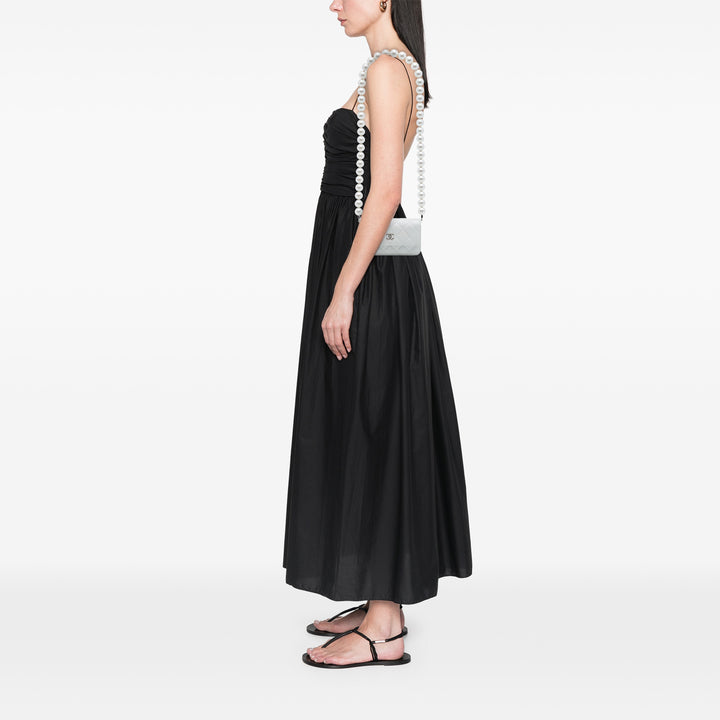 Chanel CC Matelassé Cuir d'agneau Maxi Perle Chain Strap