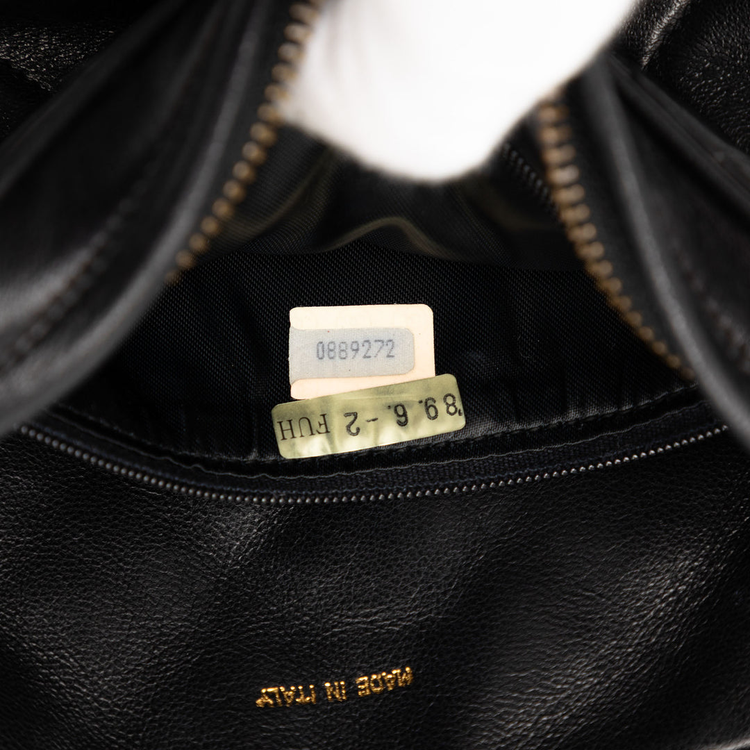Chanel Mini CC Matelassé Cuir d’agneau Pompon Sac caméra