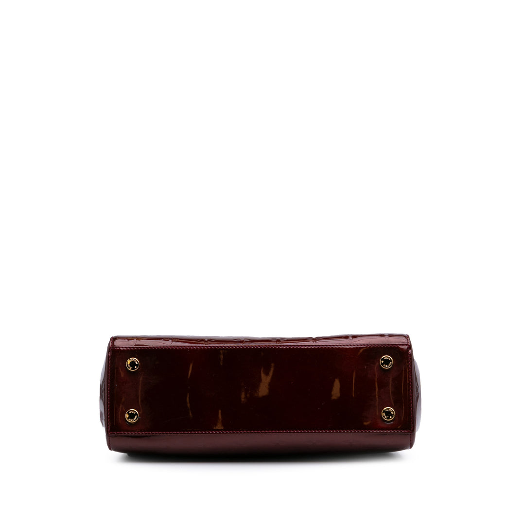 Louis Vuitton Monogram Vernis Brea MM Rouge