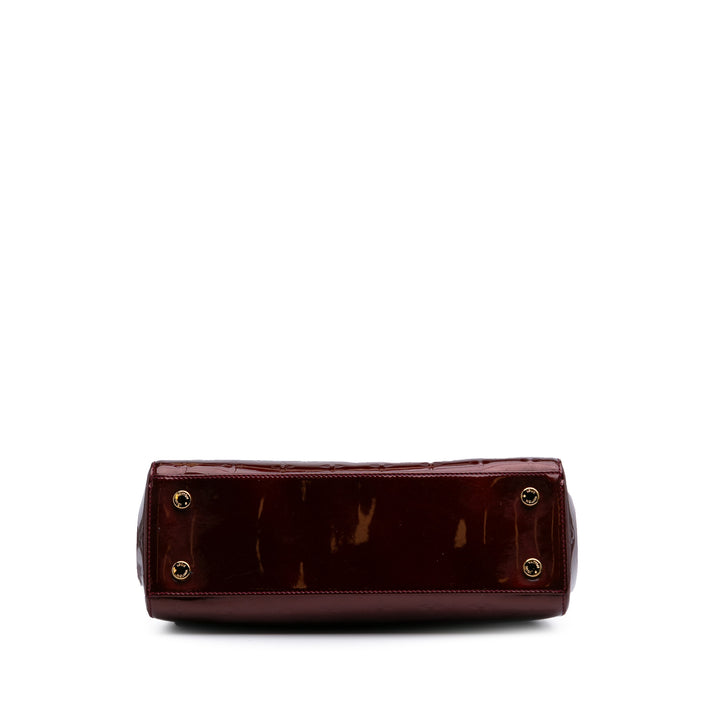Louis Vuitton Monogram Vernis Brea MM Rouge