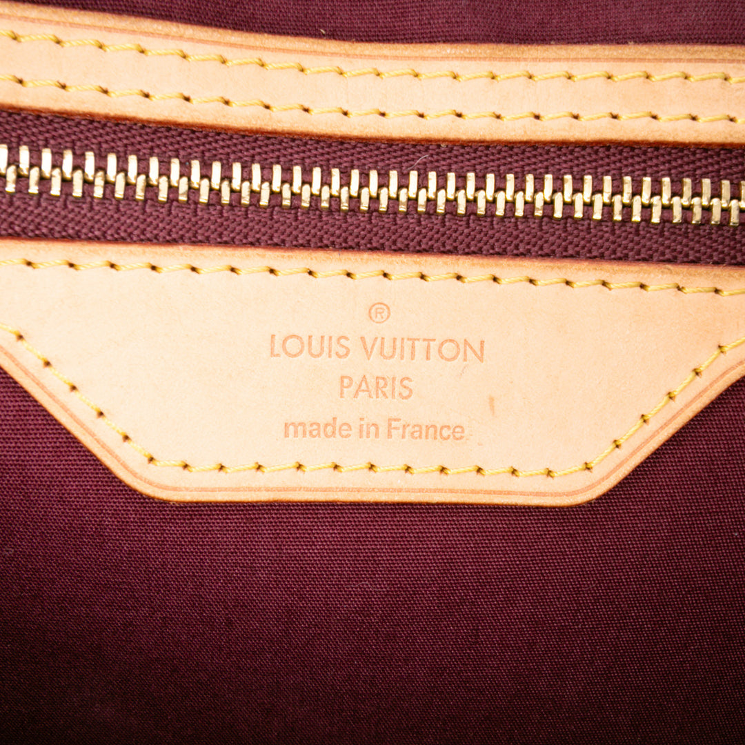 Louis Vuitton Monogram Vernis Brea MM Rouge