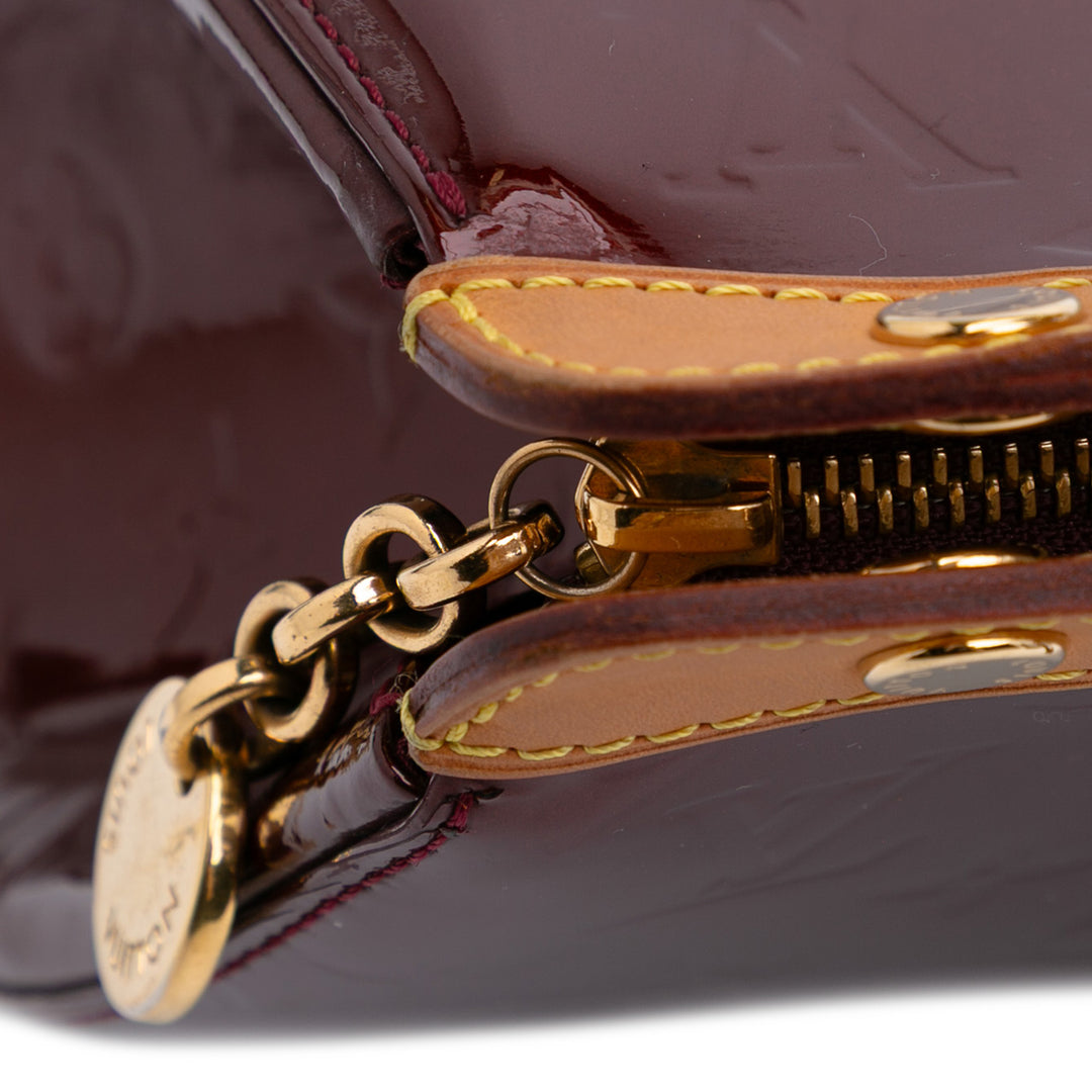 Louis Vuitton Monogram Vernis Brea MM Rouge