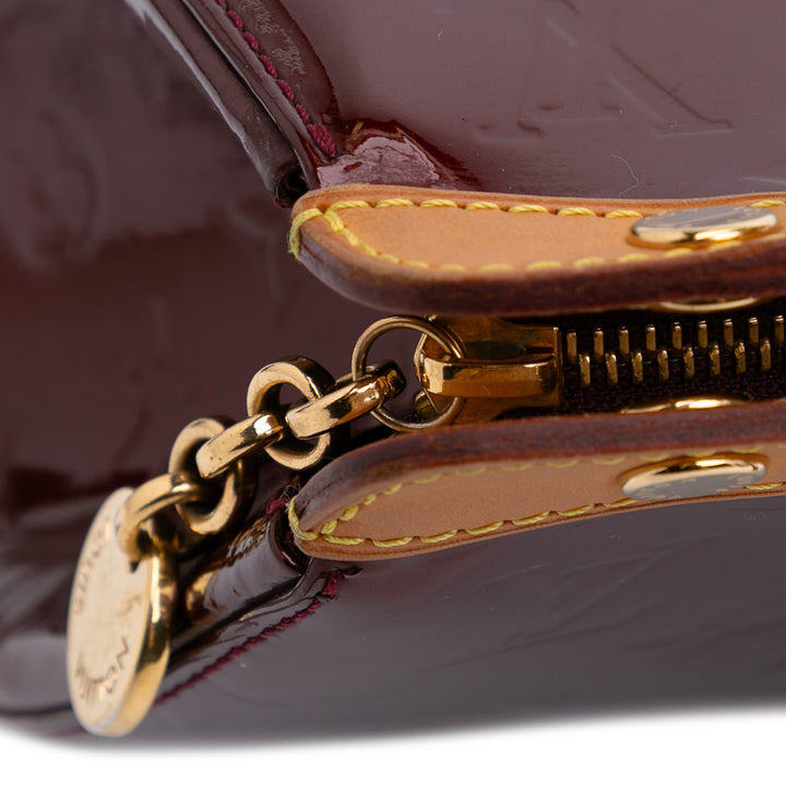 Louis Vuitton Monogram Vernis Brea MM Rouge