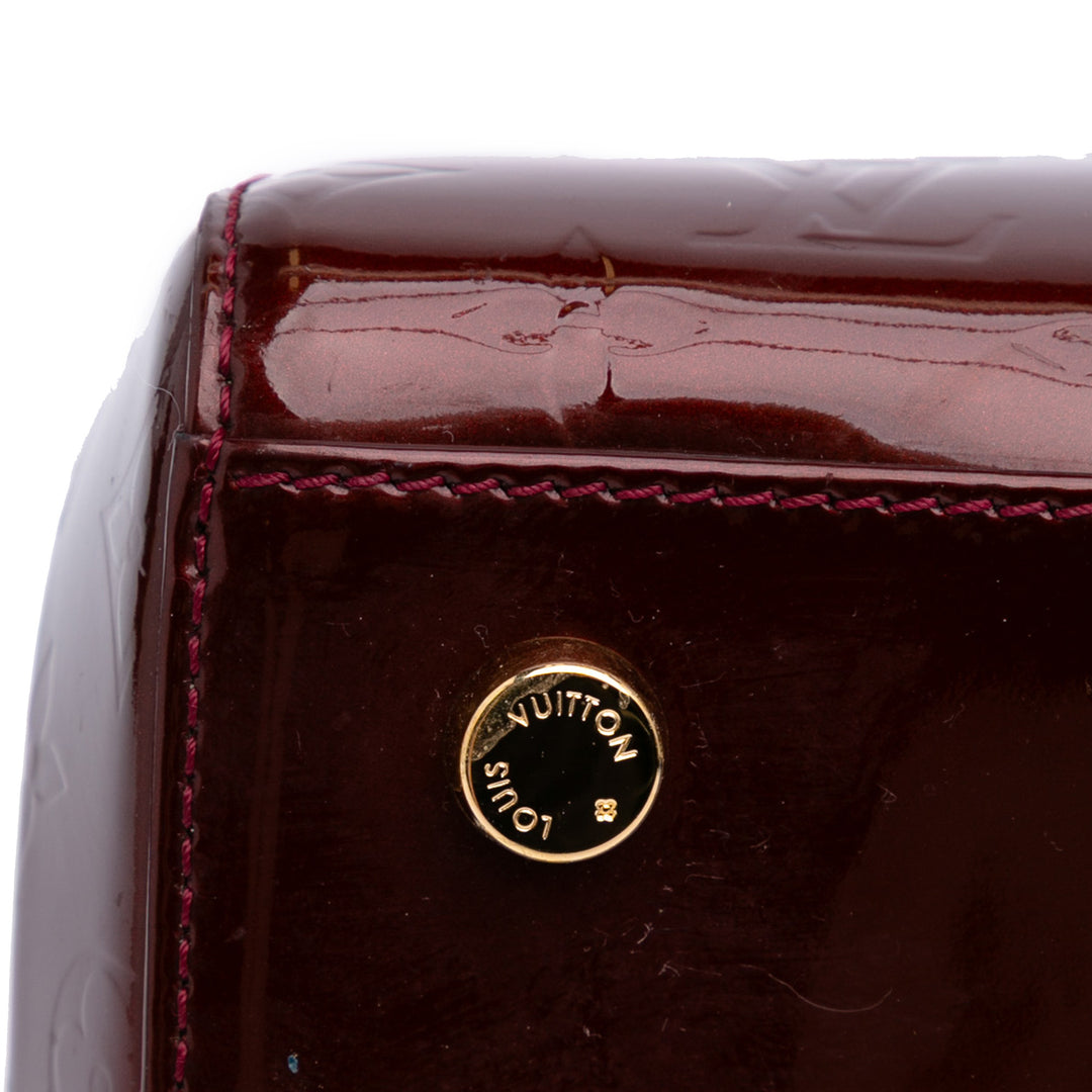 Louis Vuitton Monogram Vernis Brea MM Rouge