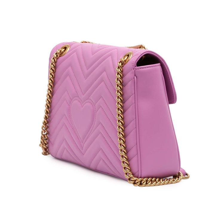 Gucci Large GG Marmont Matelasse Cuir Sac bandoulière