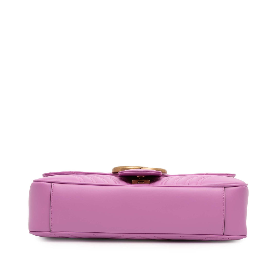 Gucci Large GG Marmont Matelasse Cuir Sac bandoulière