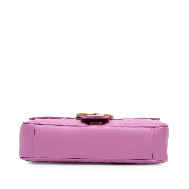Gucci Large GG Marmont Matelasse Cuir Sac bandoulière