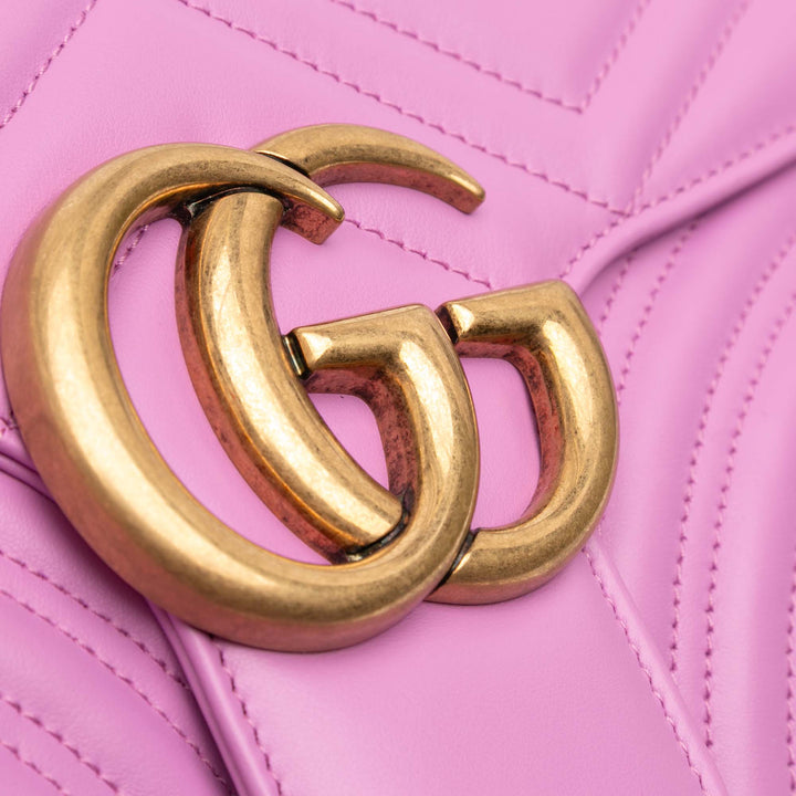 Gucci Large GG Marmont Matelasse Cuir Sac bandoulière