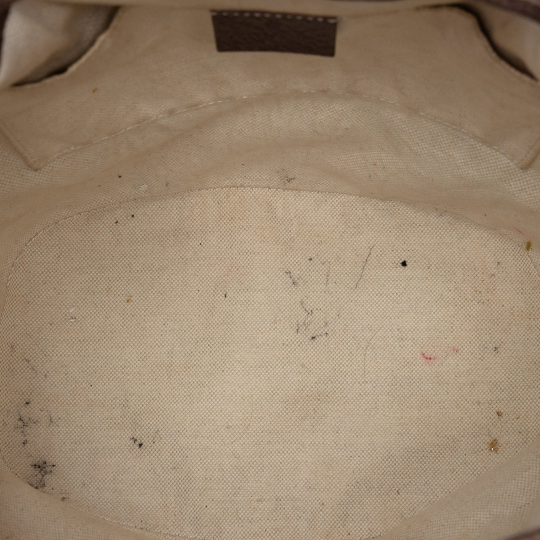 Gucci GG Supreme Neo Vintage Drawstring Bucket Sac