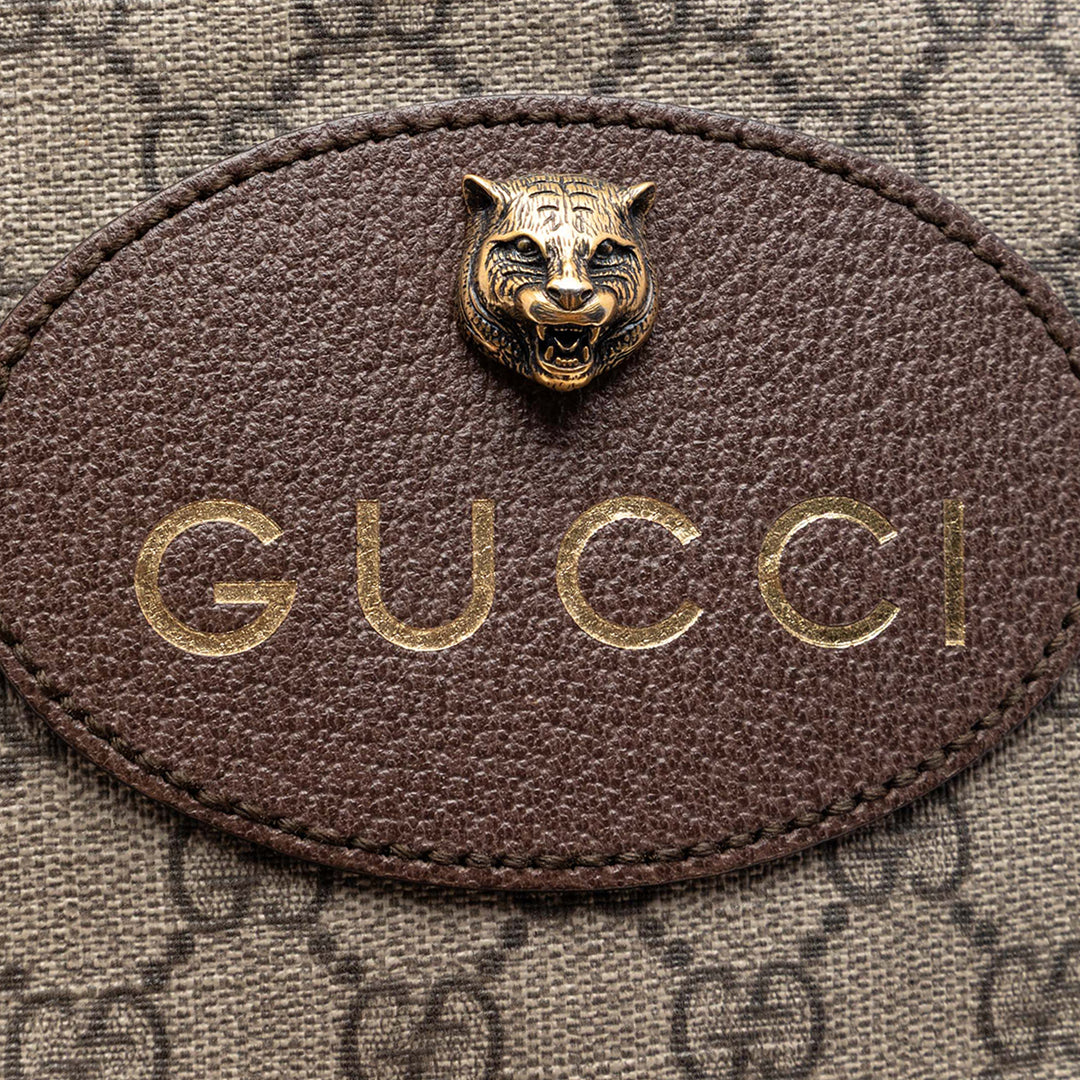 Gucci GG Supreme Neo Vintage Drawstring Bucket Sac